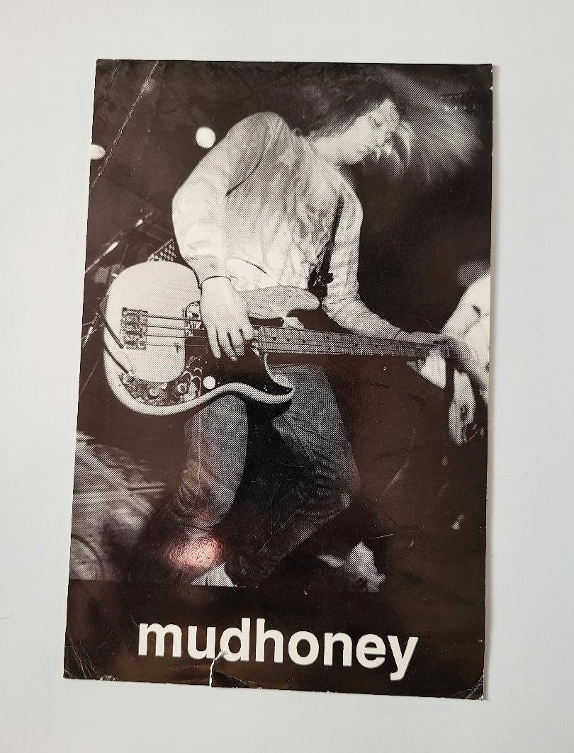Mudhoney – Debut LP Announcement POSTCARD (Sub Pop Records, 1989) PROMO