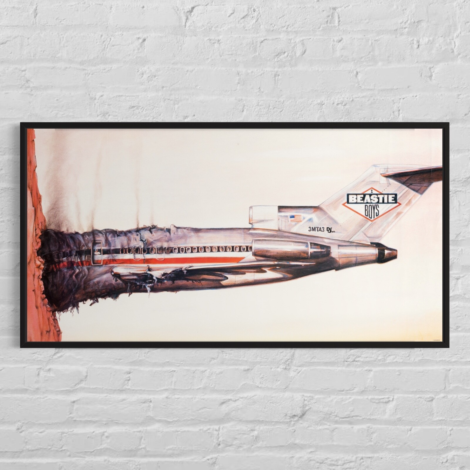 BEASTIE BOYS ‘License to Ill’ 1987 Def Jam Album Promo Poster, 18″x35″ Reprint