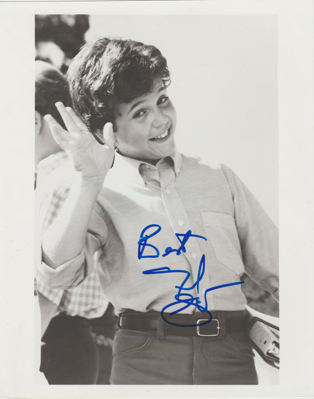 FRED SAVAGE Signed VINTAGE 8 x 10 THE WONDER YEARS Photo AUTOGRAPH w/ COA AUTO