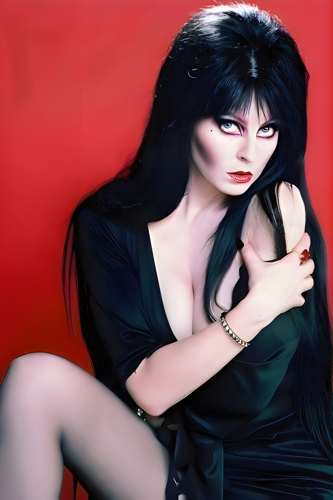 1988 Elvira Mistress Of The Dark Movie Poster 11X17 Cassandra Peterson 💀🎃🕷🍿