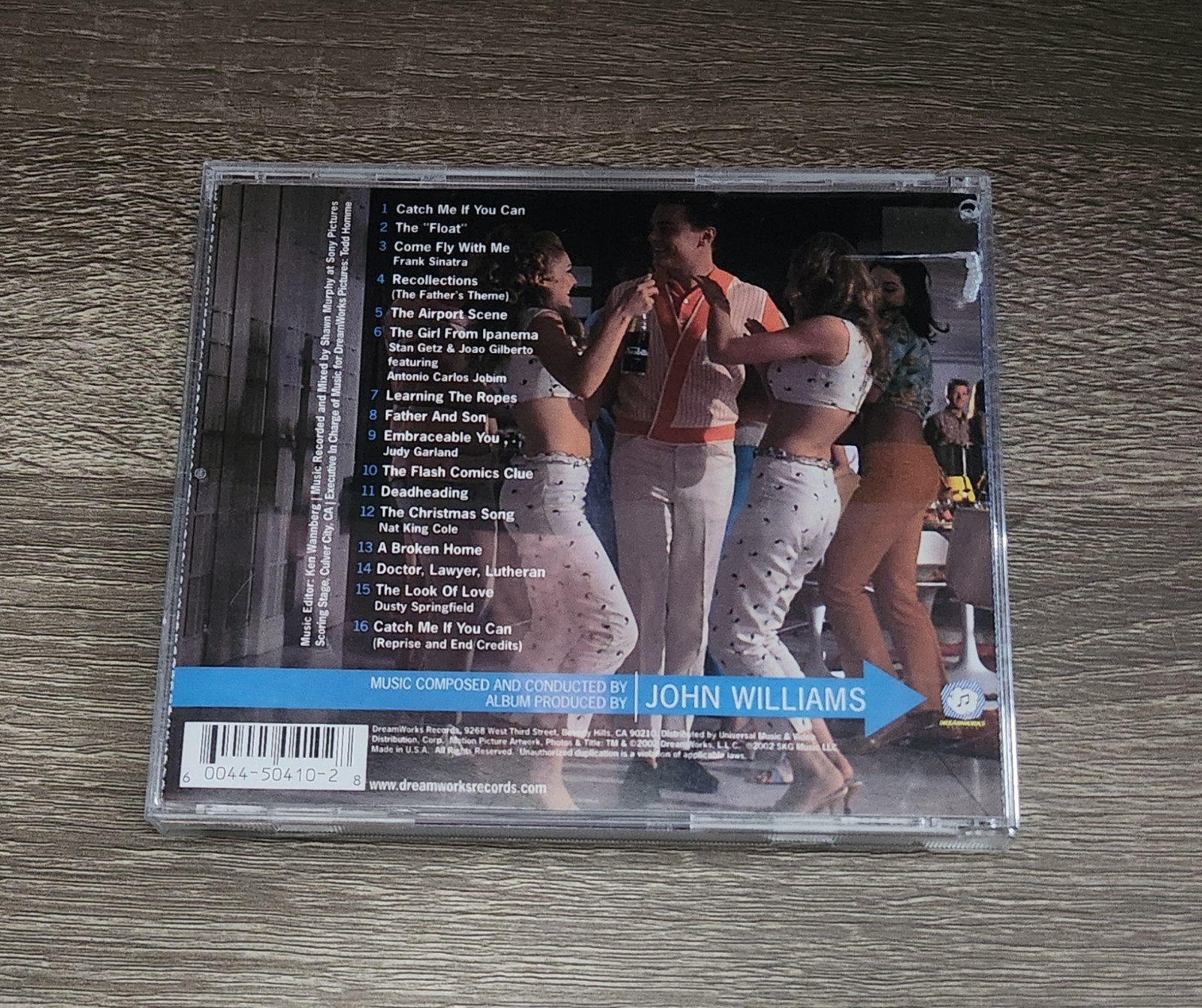 John Williams 🔥RARE🔥 Signed Autograph “Catch Me If You Can” CD Soundtrack 2002