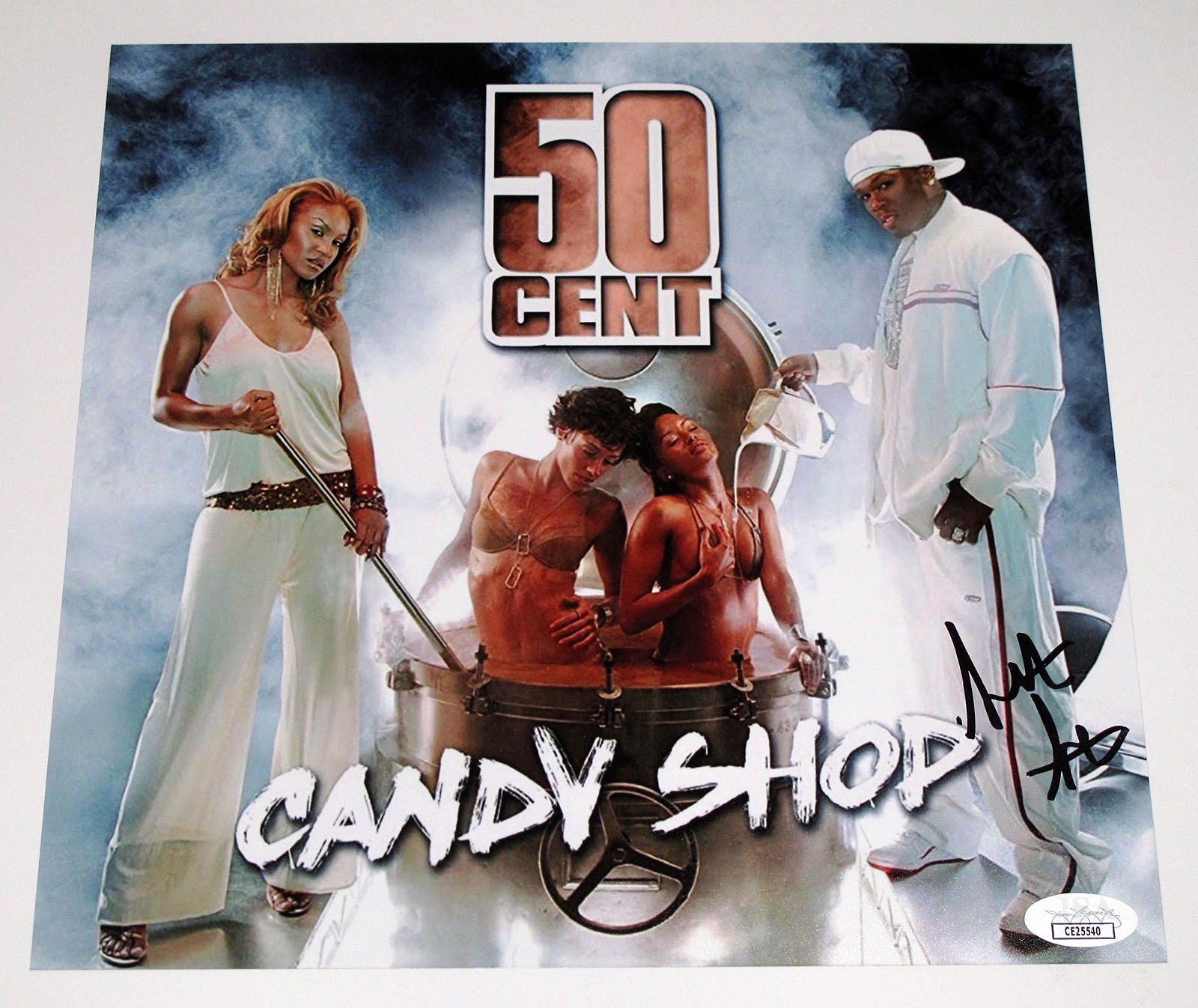 Scott Storch signed 50 CENT “CANDY SHOP” 10×10 Photo EXACT PROOF Rare ACOA COA