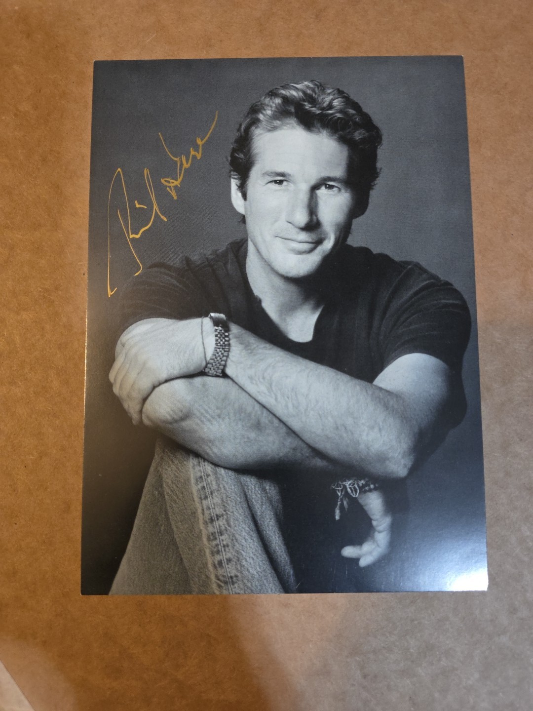 Richard Gere signed 5″ x 7″ photograph