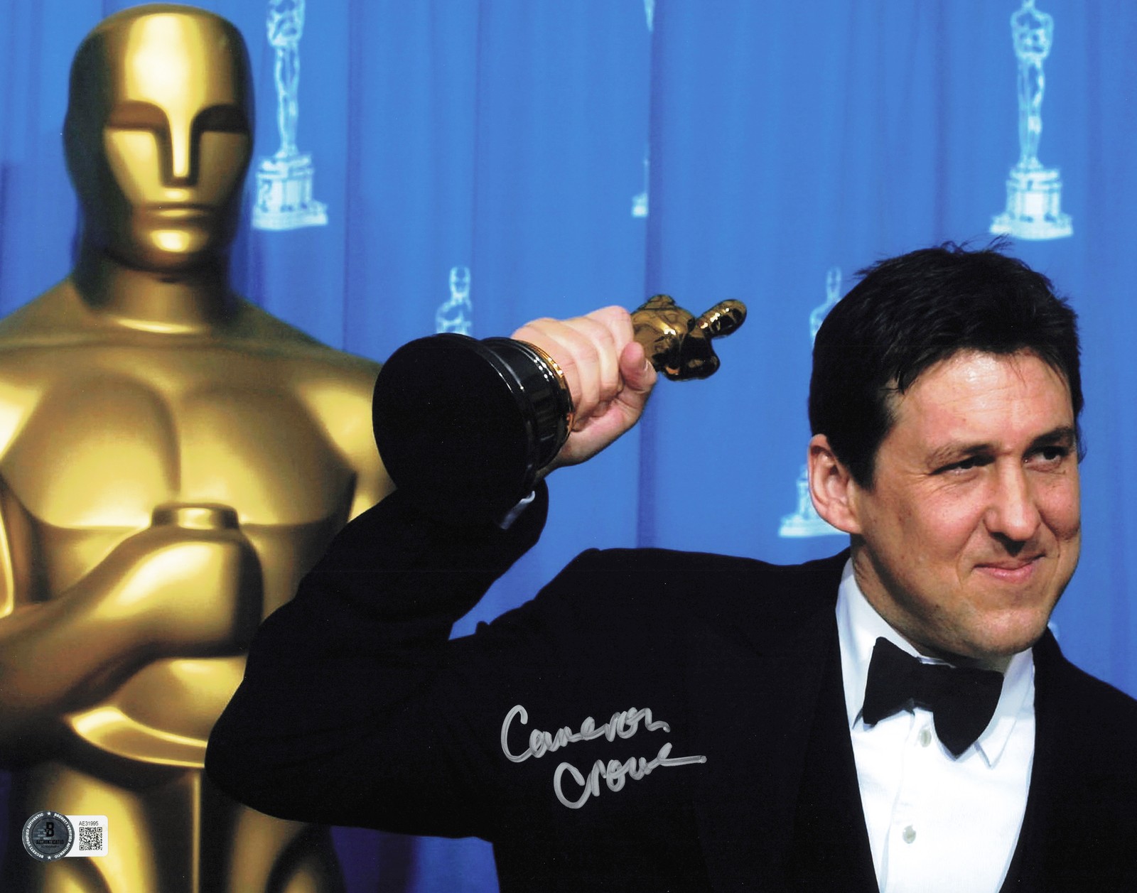 Cameron Crowe Autographed Signed 11×14 Photo Director Beckett BAS QR #AE31995