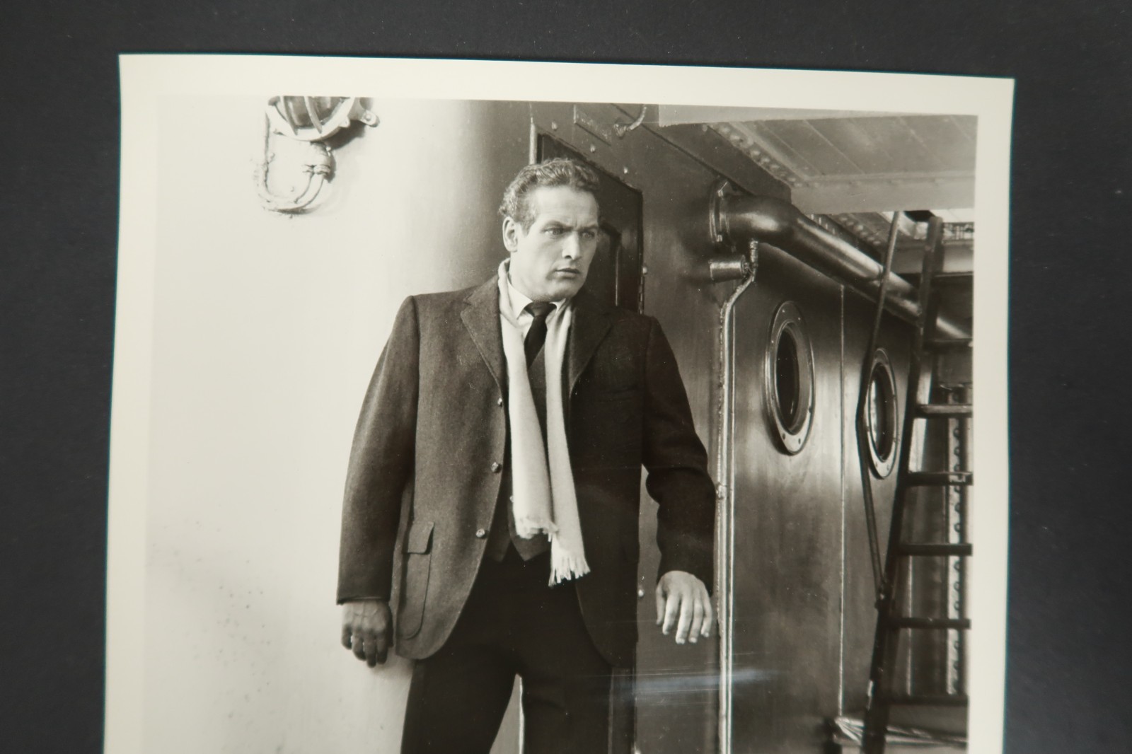 Possibly Paul Newman? William Venegas Movie Set Image 8 x 10 Photograph