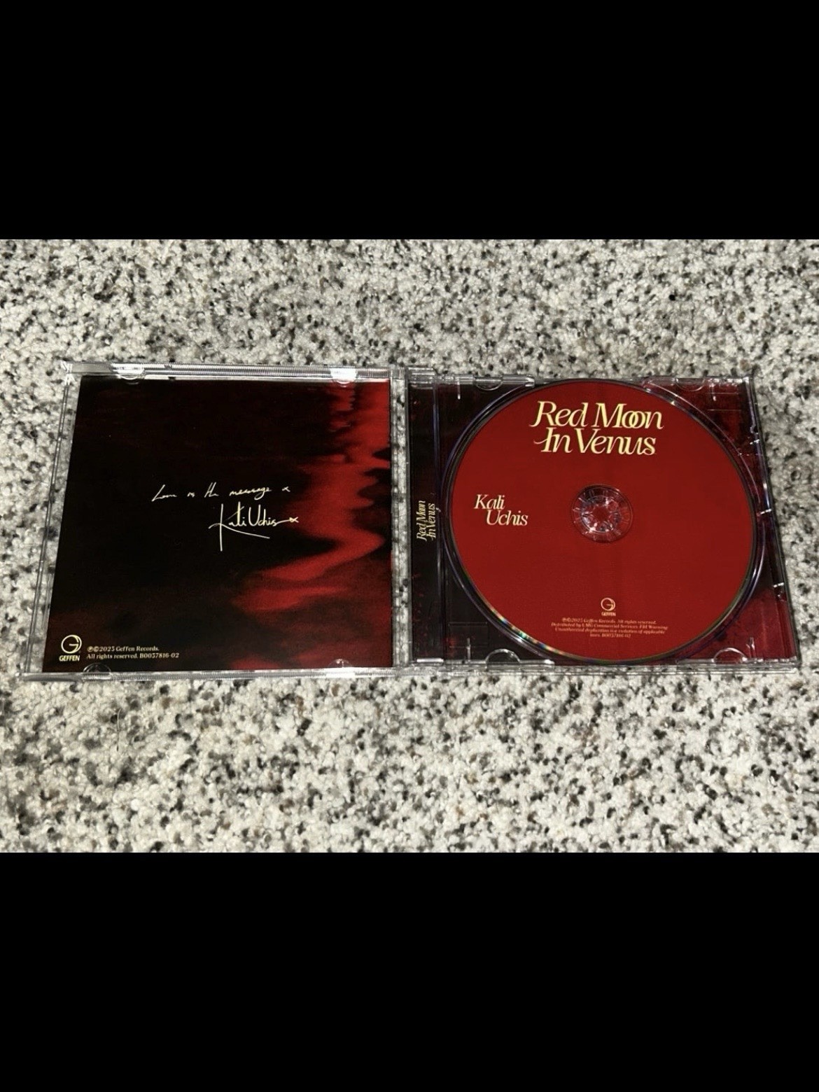Kali Uchis Red Moon in Venus CD Signed (Parental Advisory)