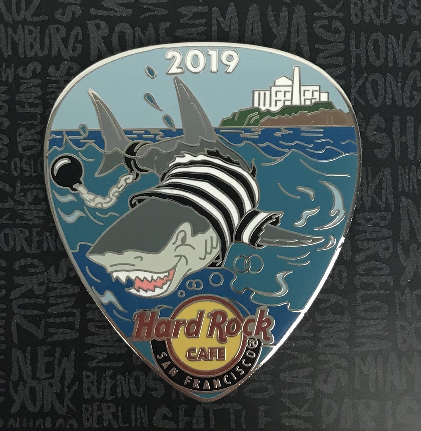 Hard Rock Cafe San Francisco 2019 Shark Escape from Alcatraz Brand New