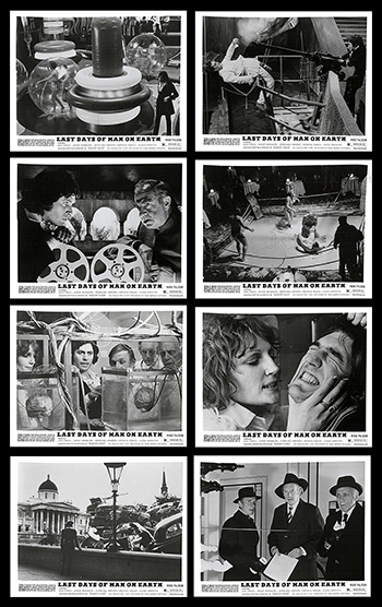 THE FINAL PROGRAMME/LAST DAYS OF MAN ON EARTH original still photos JON FINCH