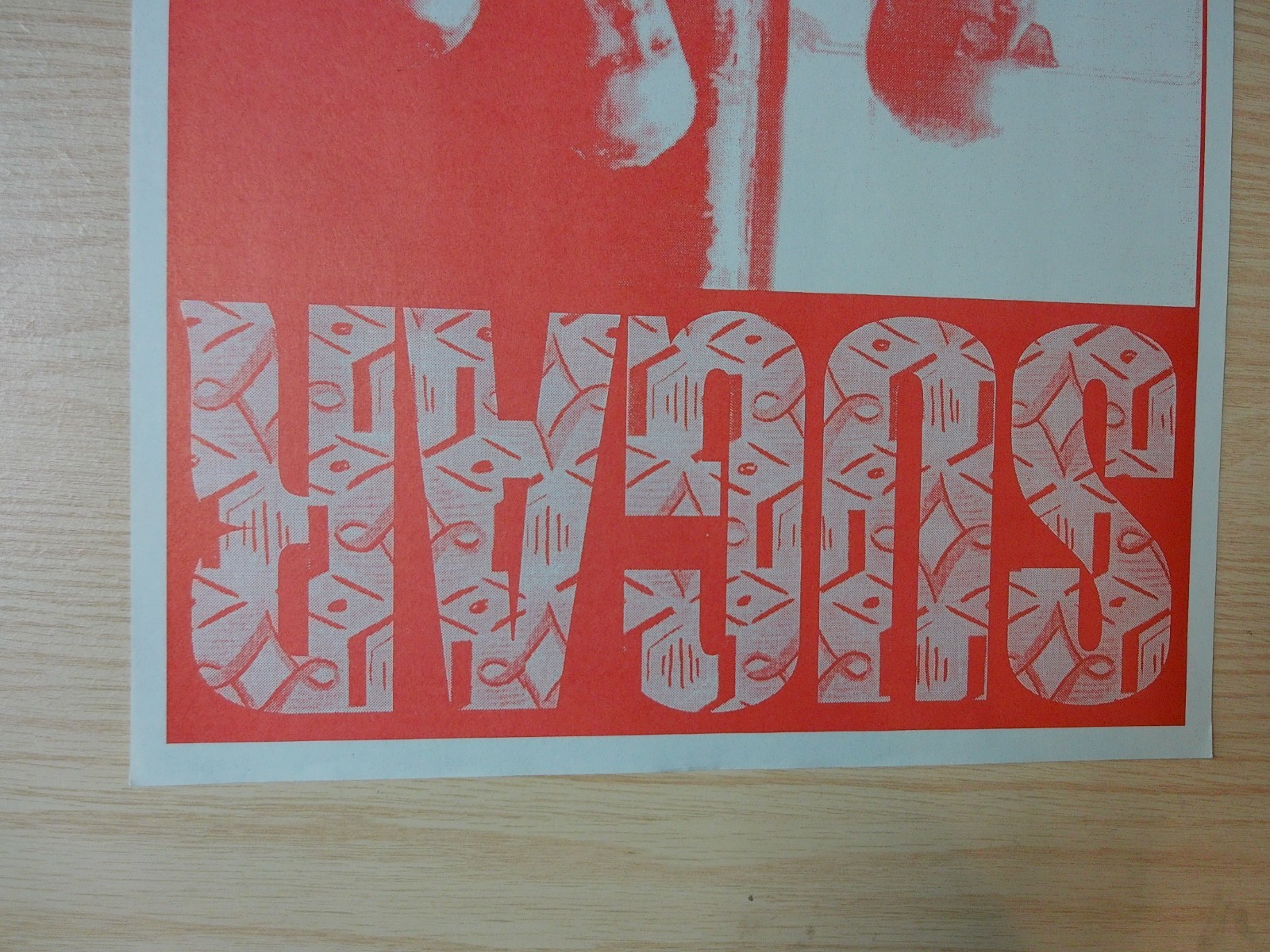 Sugar & Magnapop 1994 Original Poster ~ La Luna Portland OR Bob Mould Husker Du