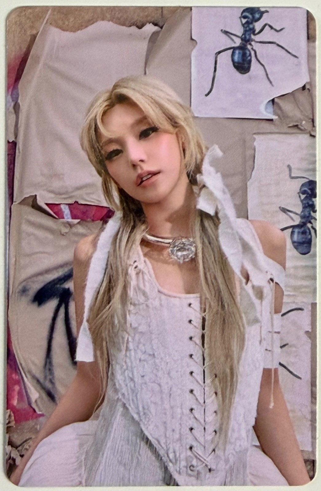ITZY TUNNEL VISION POCA Version A Official Concept QR Photocard YEJI