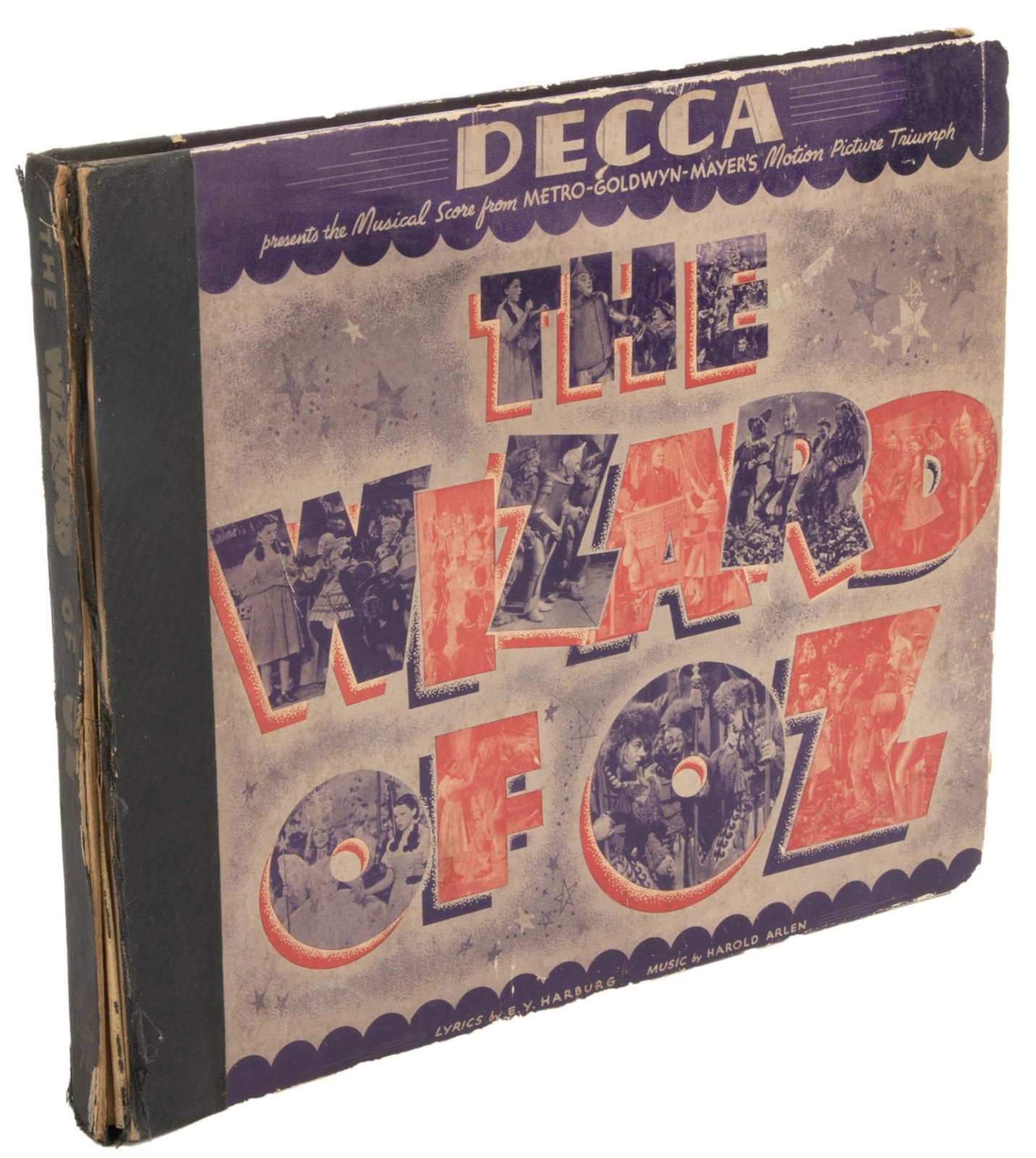 Harold ARLEN (Composer): Signed WIZARD OF OZ Record Set