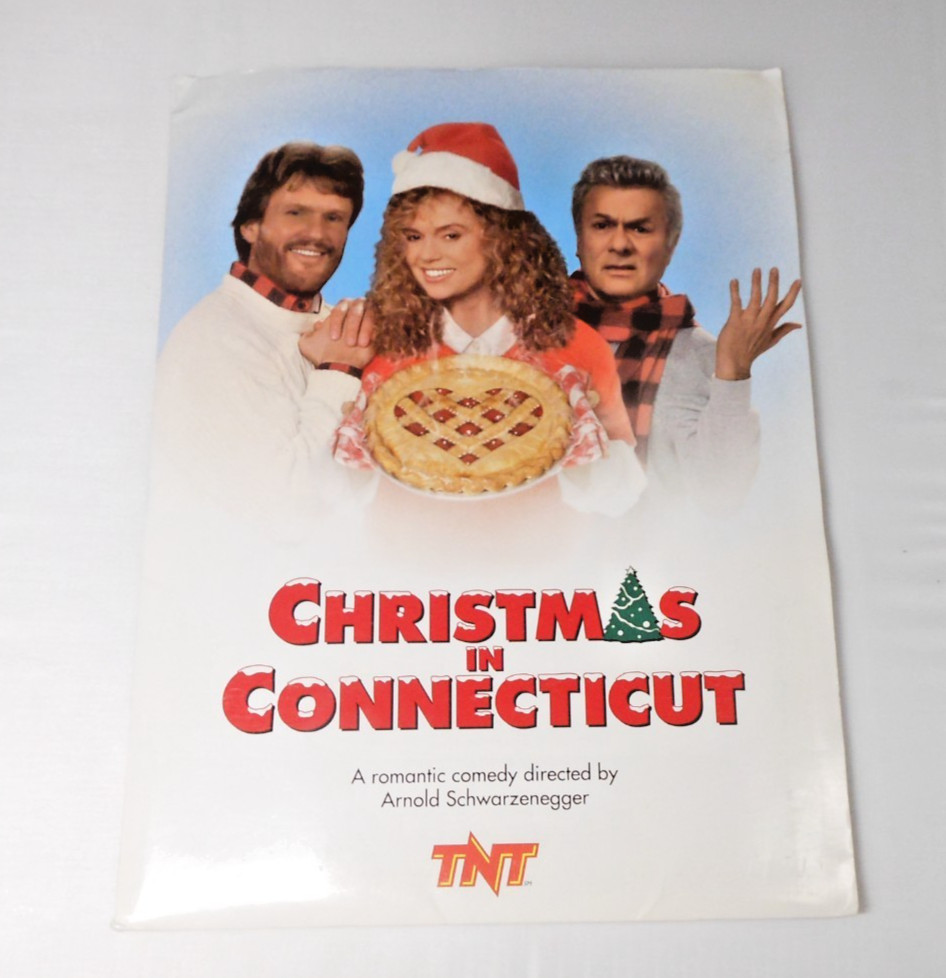 1992 TNT Christmas in Connecticut Press Kit Kris Kristofferson Dyan Cannon Slide