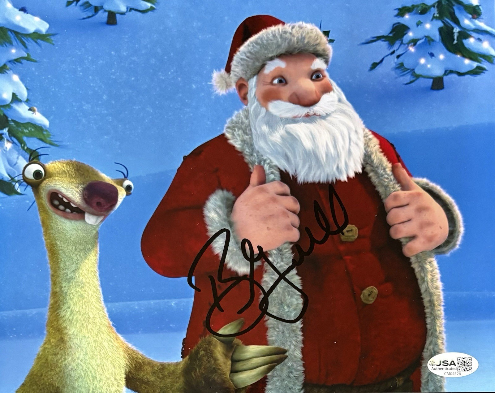 Billy Gardell (Ice Age: A Mammoth Christmas) Signed 8×10 Photo JSA COA CM04526