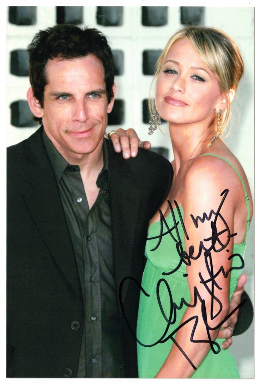 Christine Taylor HAND SIGNED 4×6 Photograph! Brady Bunch! Zoolander! Autograph!