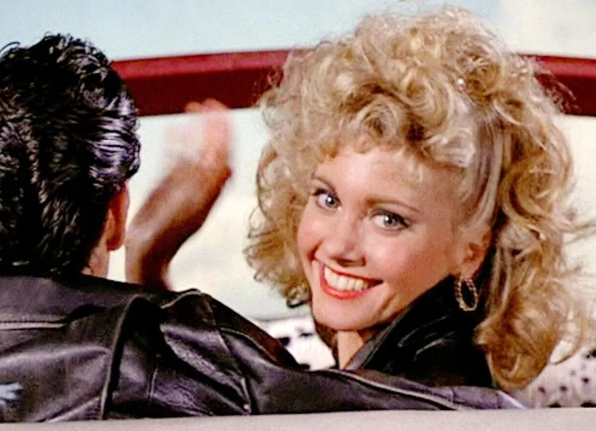 Olivia Newton Grease Movie With John Travolta 4×6 Picture Celebrity Print