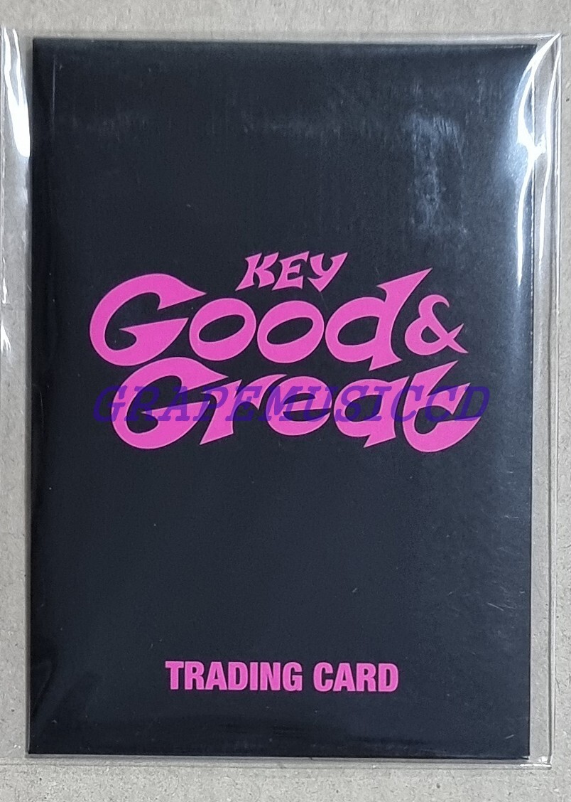 KEY SHINEE Good & Great SMTOWN OFFICIAL MD PHOTOCARD RANDOM TRADING CARD SET NEW