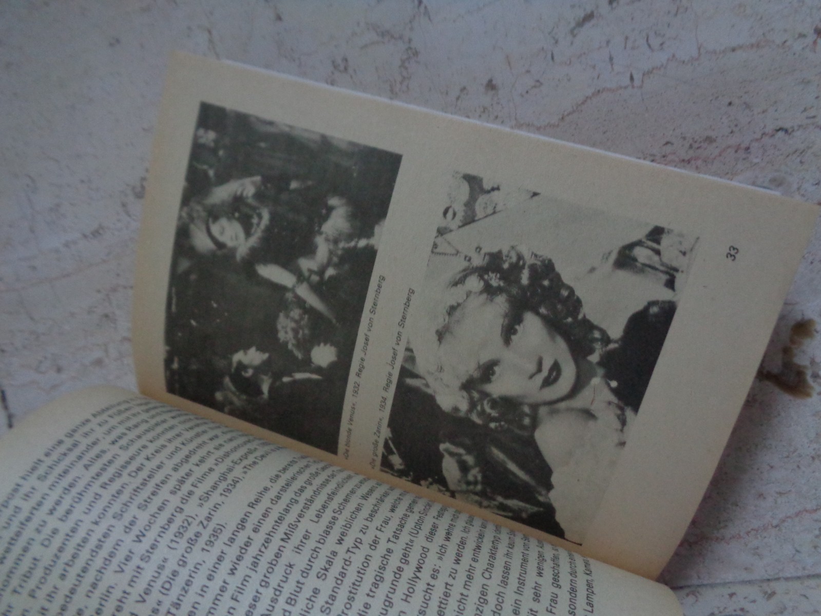 Marlene Dietrich RARE exclusive german 1975 biography book with photos