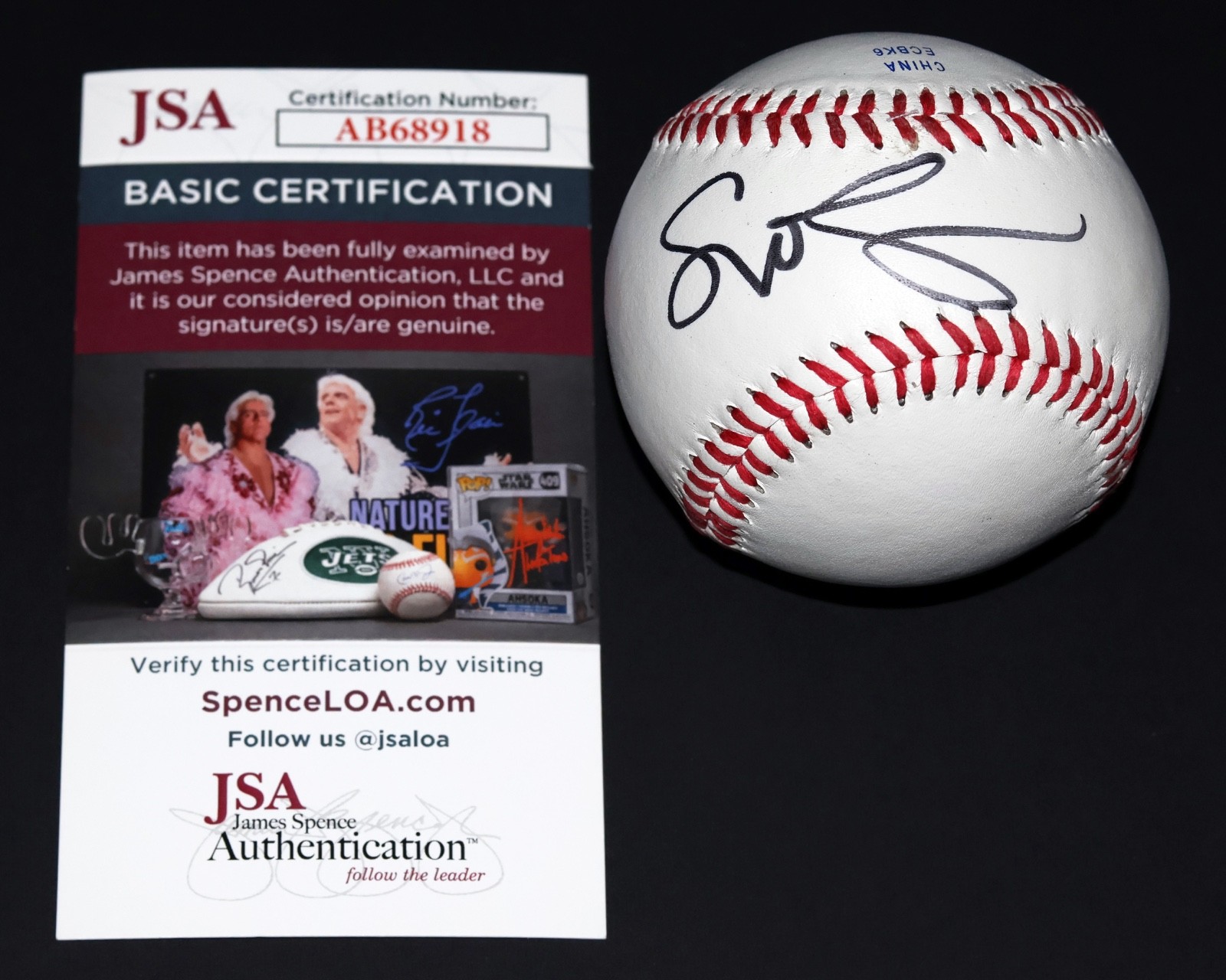 SUSAN SARANDON Signed BASEBALL with JSA COA Bull Durham autograph