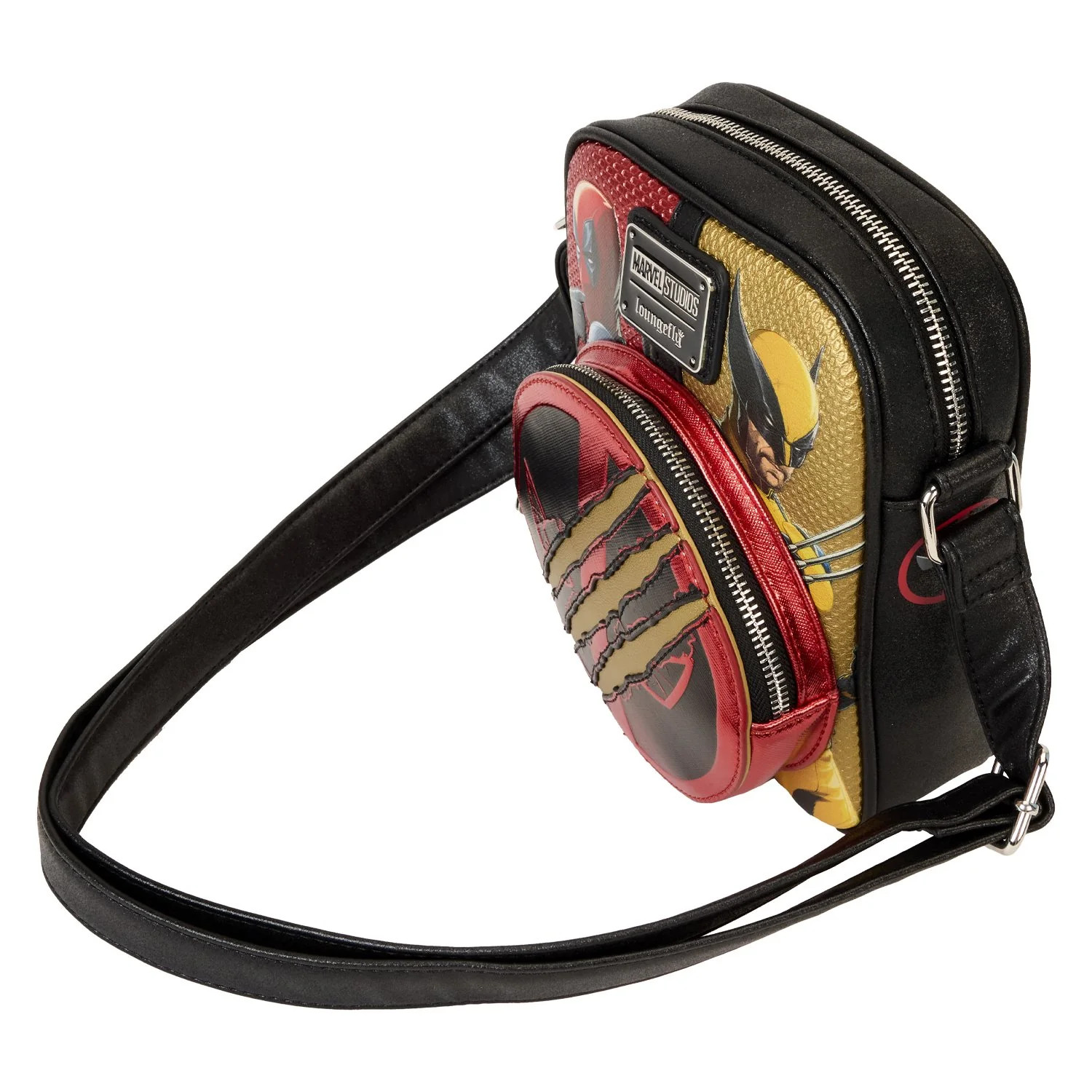 Loungefly Marvel Deadpool & Wolverine Crossbody Bag