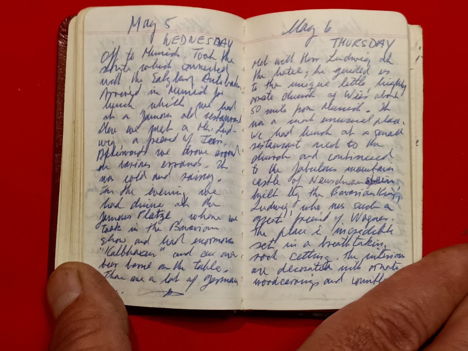 J. Melchior. Famous Sci Fi filmaker. 1965 Europe travel journal. Very Rare.