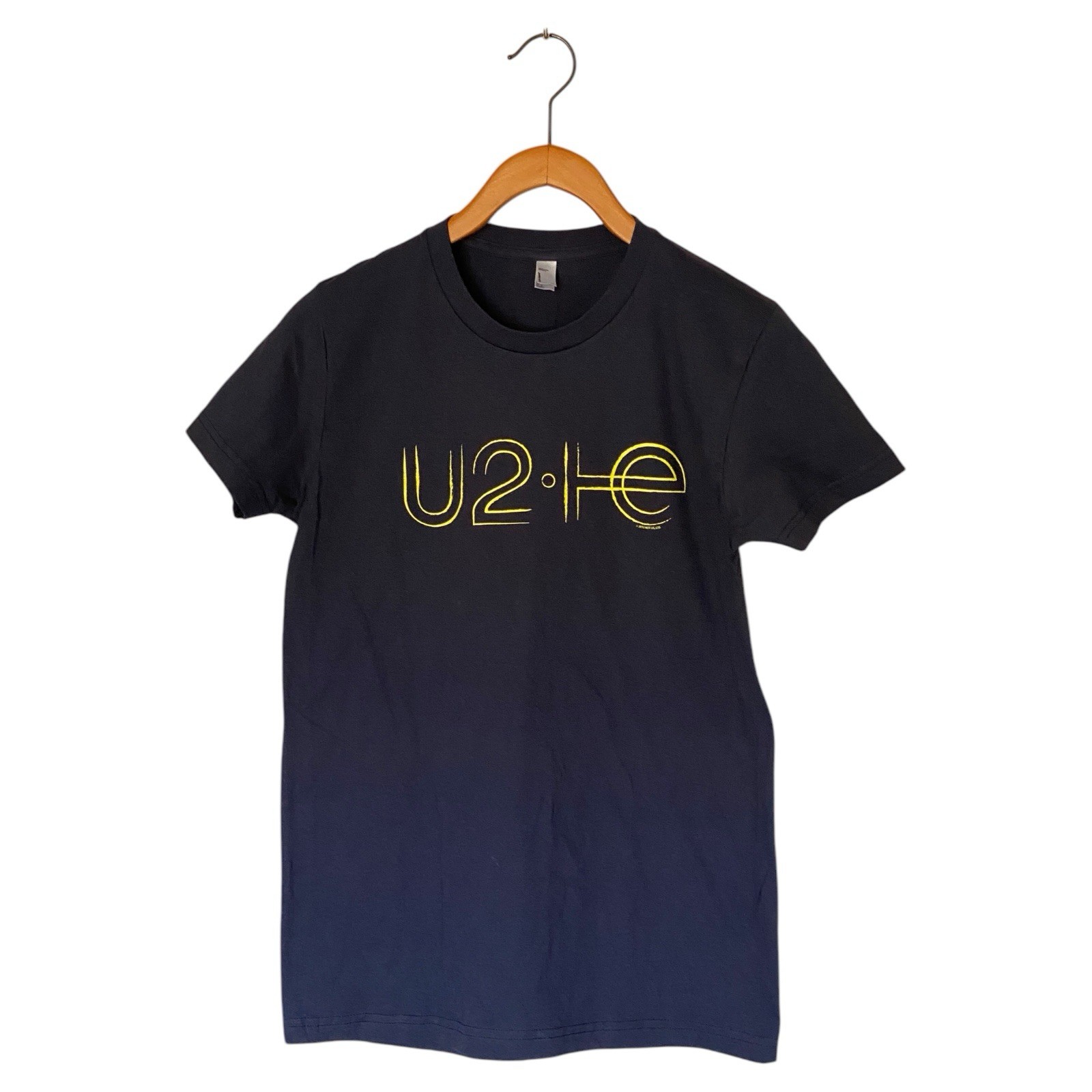 U2 Innocence Experience Tour 2015 Blue T-Shirt Juniors XL Music Band Graphic Tee