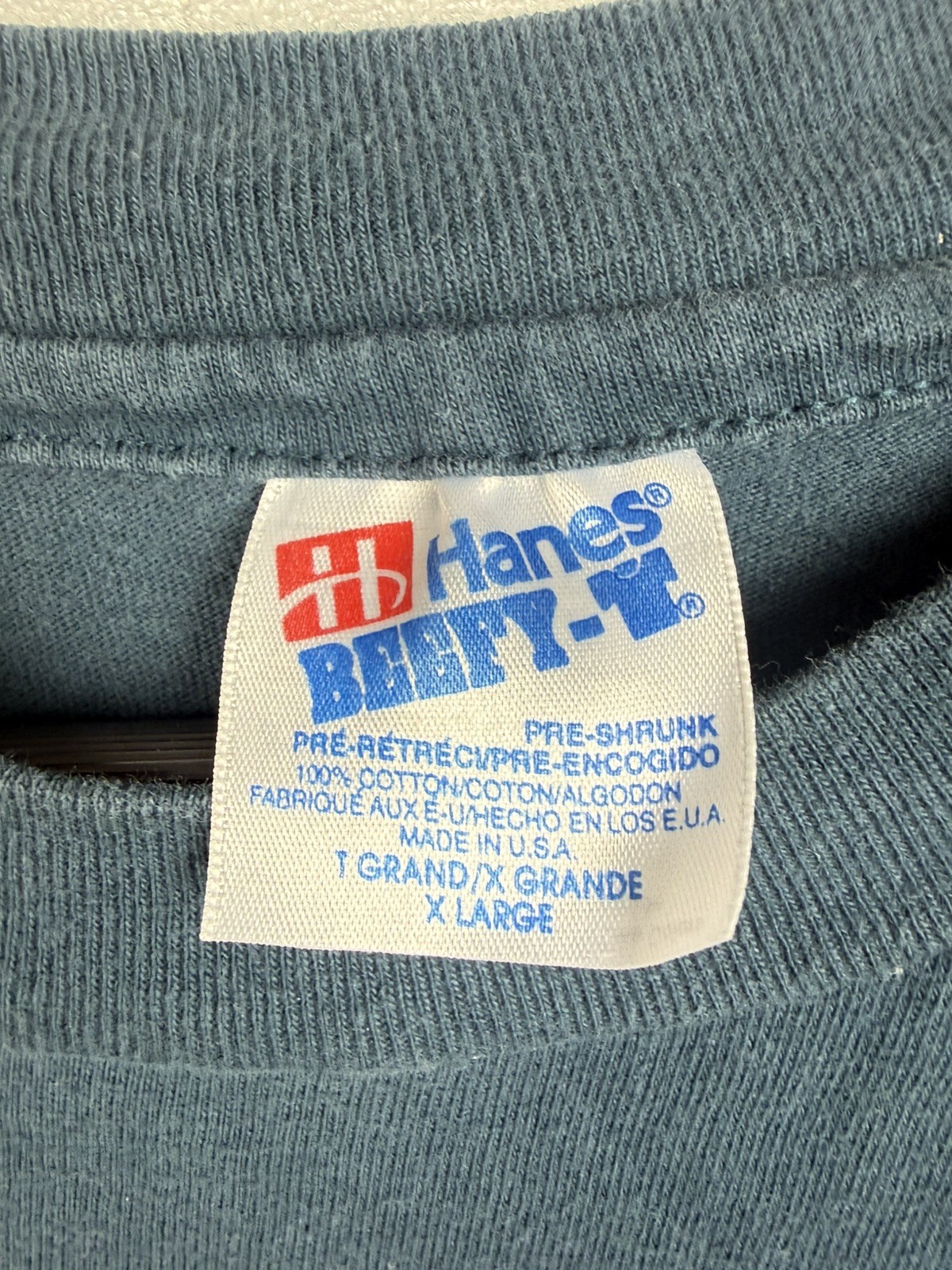 Vintage 1994 New Orleans Jazz Fest T-Shirt 25th Anniversary Hanes Beefy-T L USA