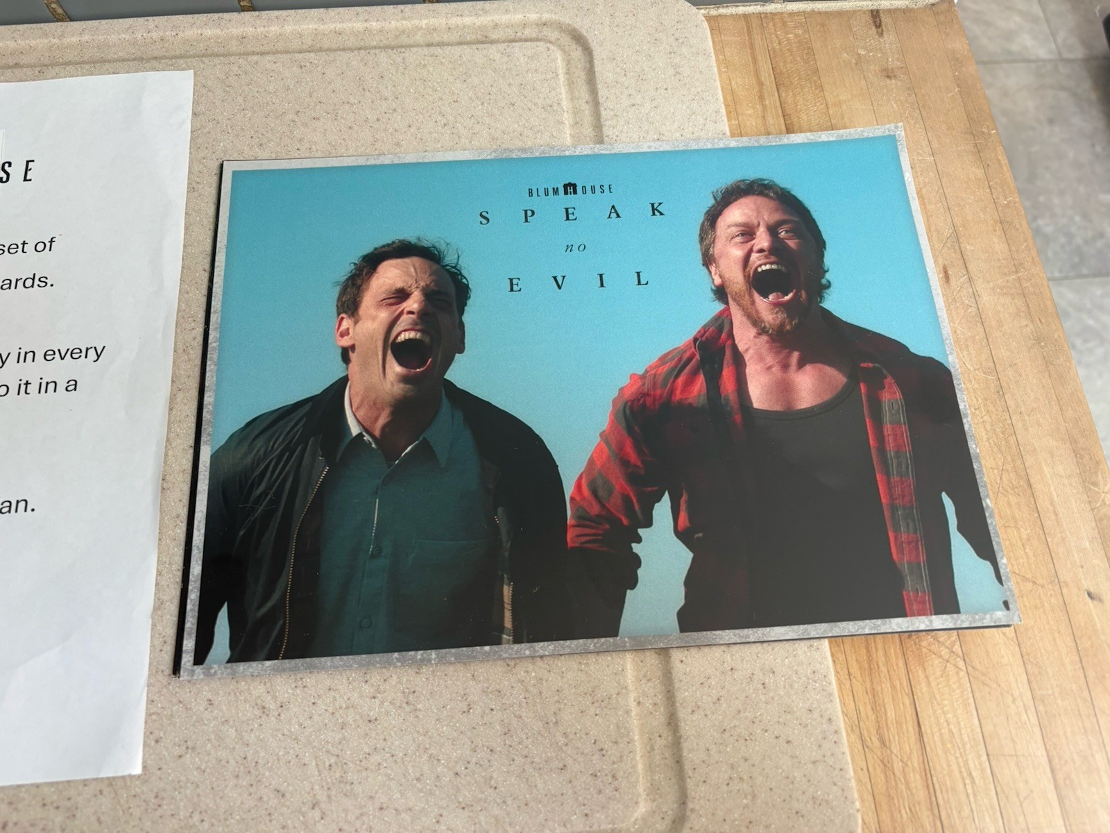 Speak No Evil 2024 Lobby Card set of 8 5×7 Blumhouse