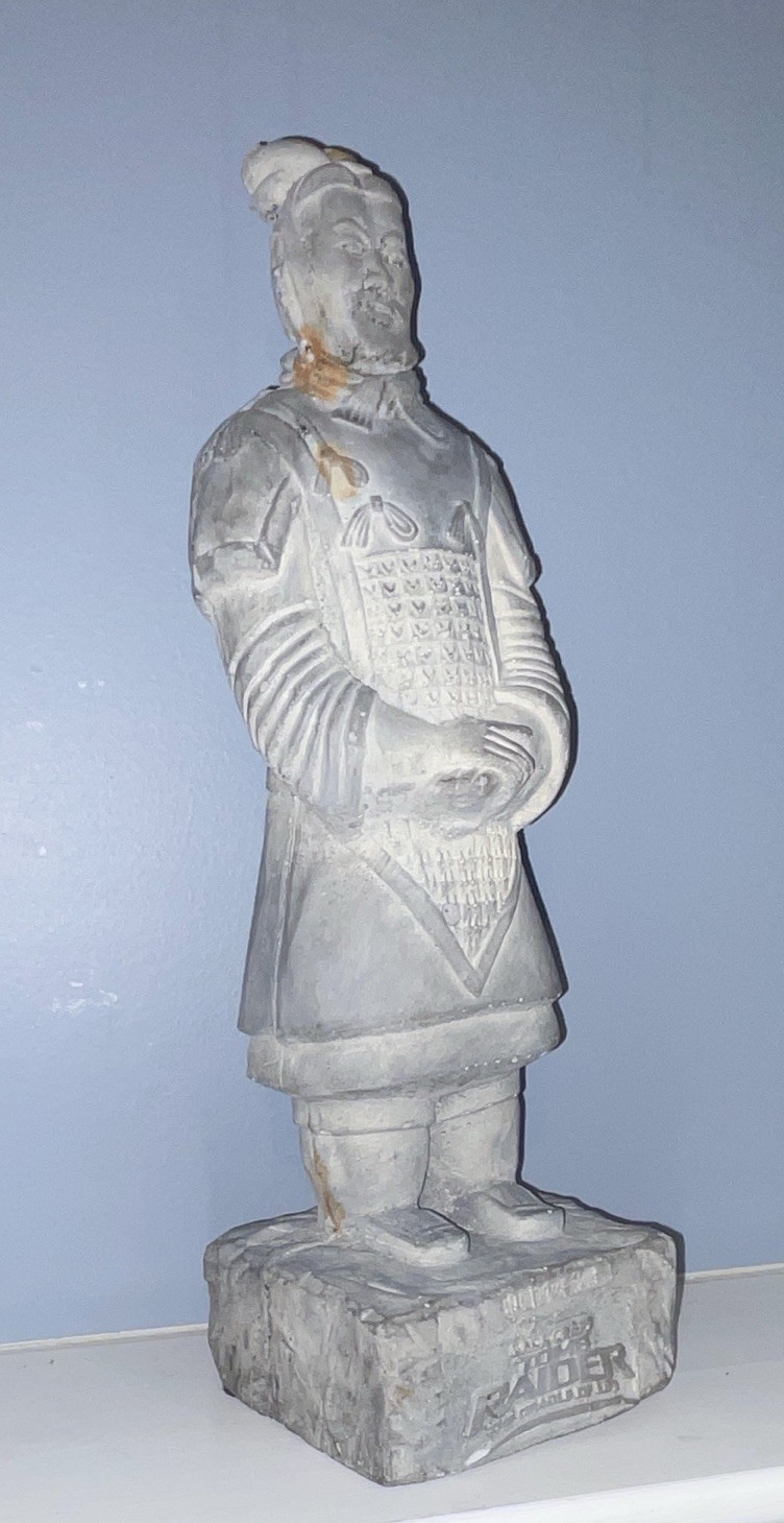 Lara Croft Tomb Raider The Cradle of Life movie promo statue 2003