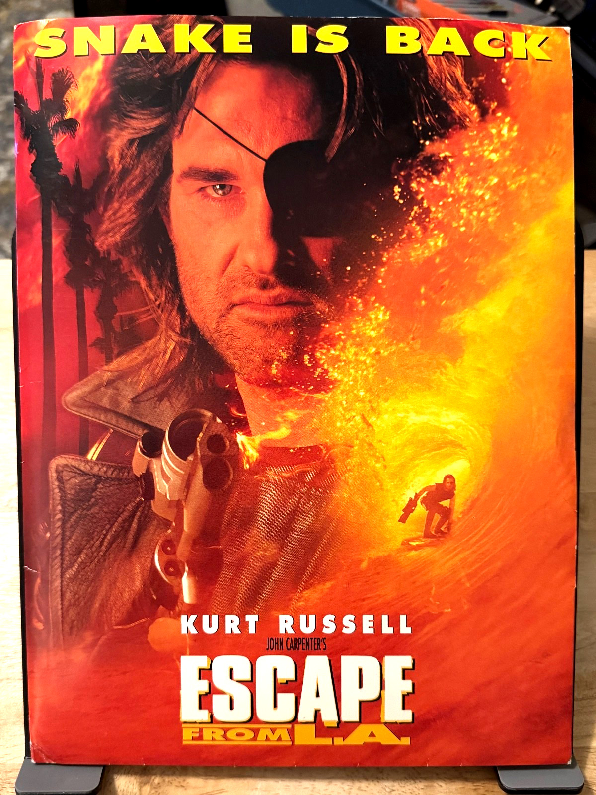 ESCAPE FROM LA 1996 Movie Press Kit – Folder 6 Color Slides and 13 B&W Photos
