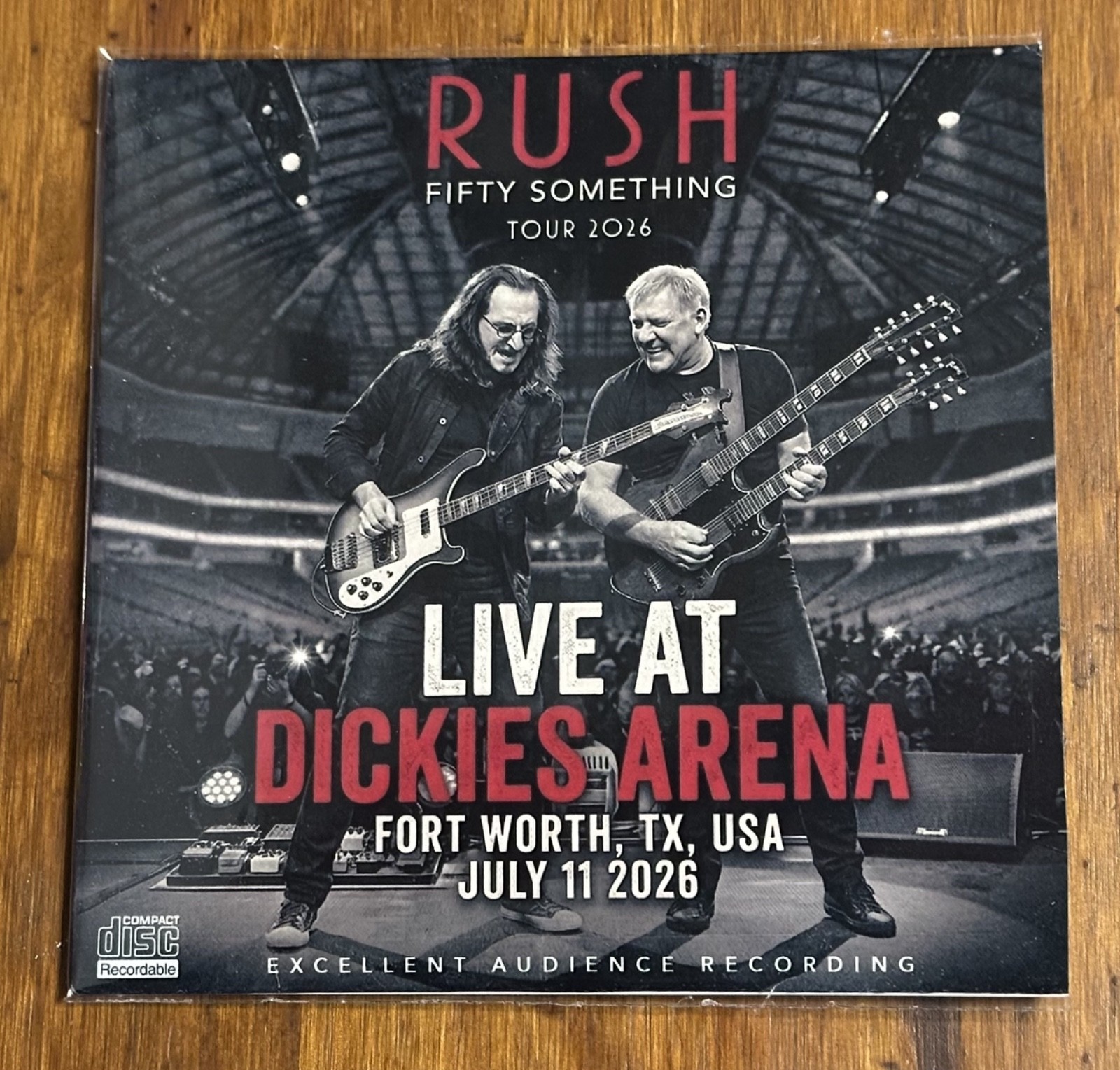 Rush Fort Worth 2026 Complete *EX SOUND* 4CD SET (8CDs)