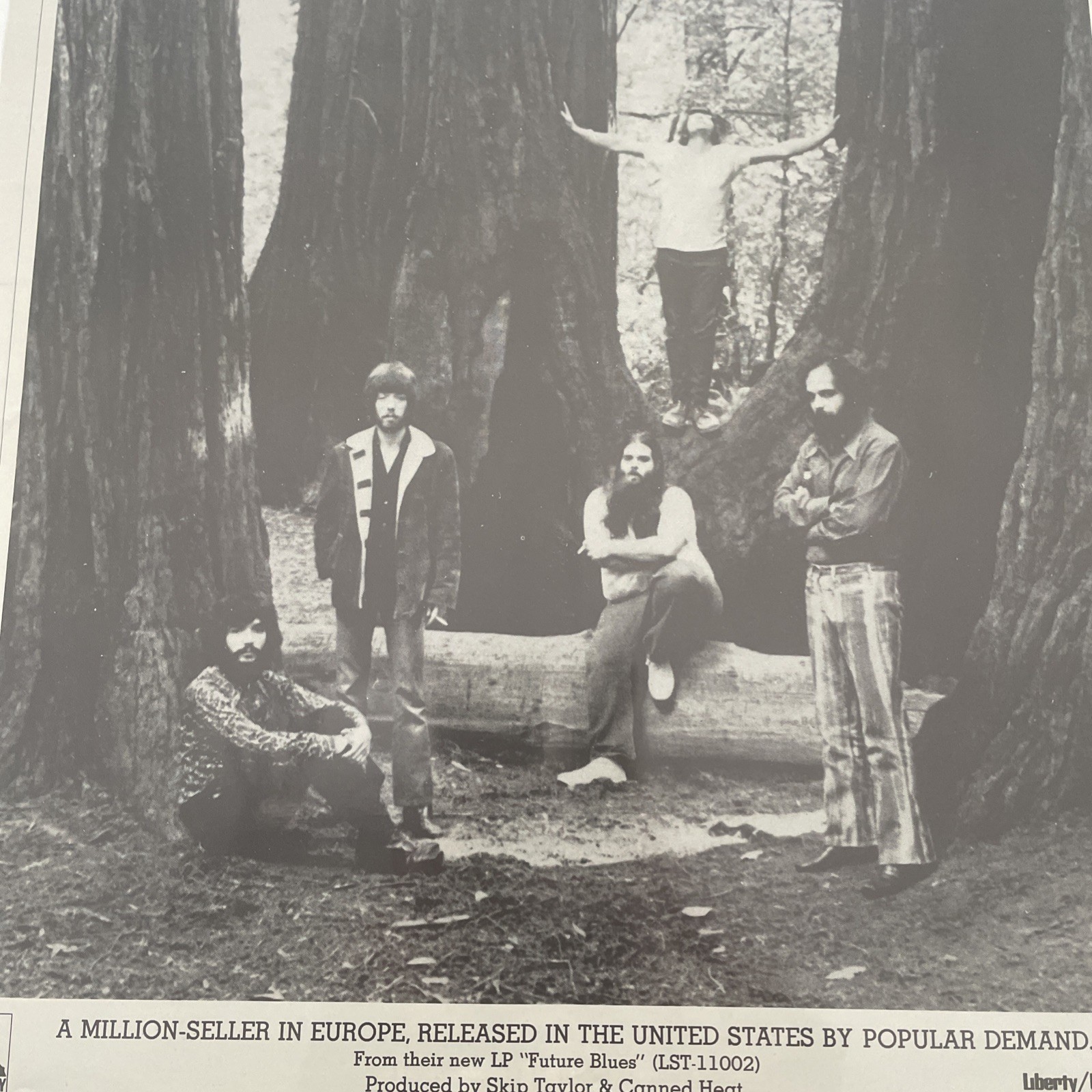 1970 CANNED HEAT, Lets Work Together, Record Promo Ad