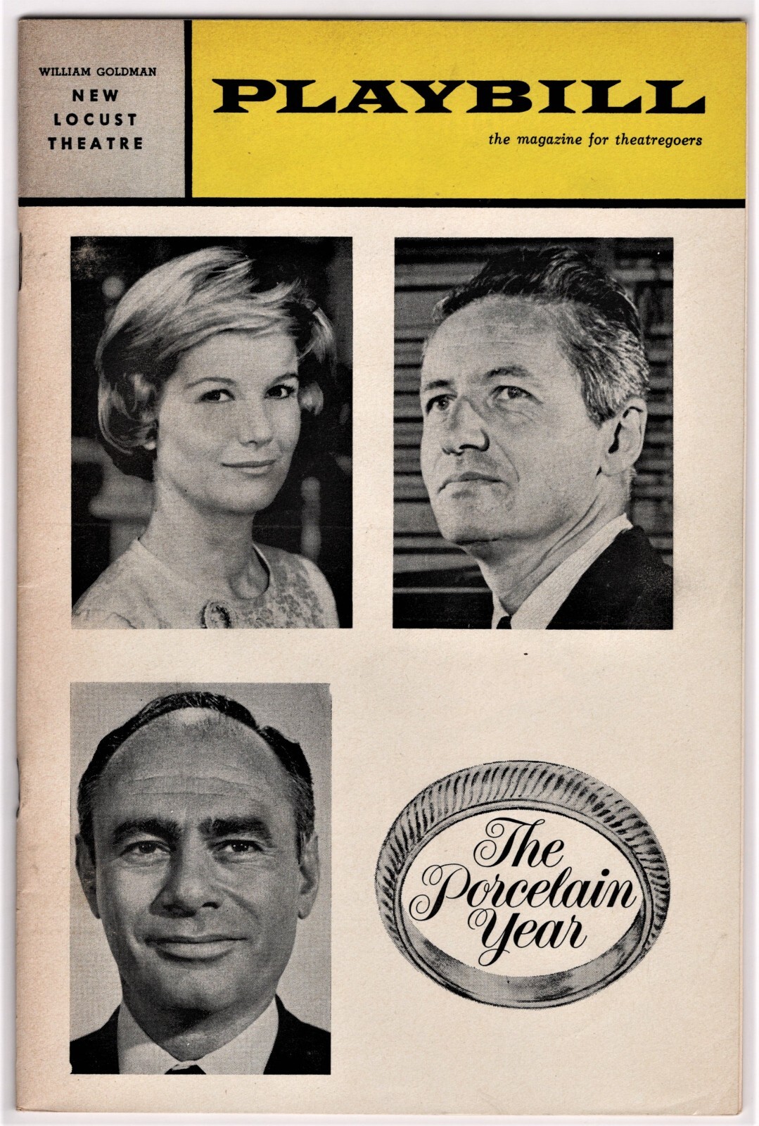 Barbara Bel Geddes “PORCELAIN YEAR” Arthur Hill 1965 FLOP Tryout Playbill