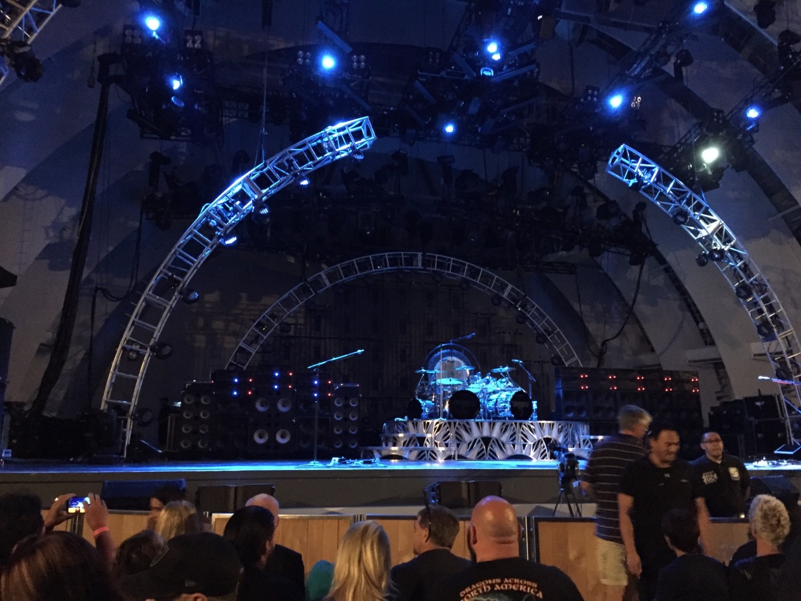 VAN HALEN RARE ORIGINAL LITHOGRAPH FROM FINAL SHOW HOLLYWOOD BOWL L.A. 10/4/15