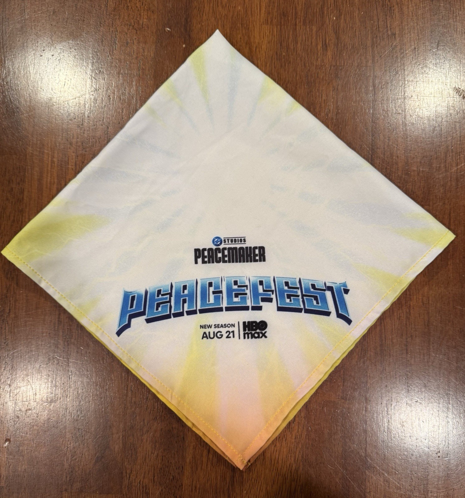 Peacemaker Peacefest Bandana SDCC 2025 HBO Max New Never Worn