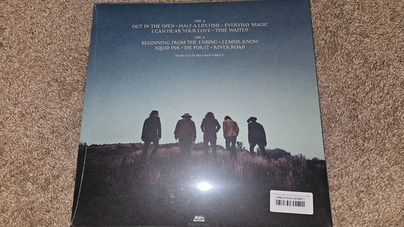 *** MY MORNING JACKET -IS- SIGNED BY ENTIRE BAND, SEALED VINYL ALBUM LP ***