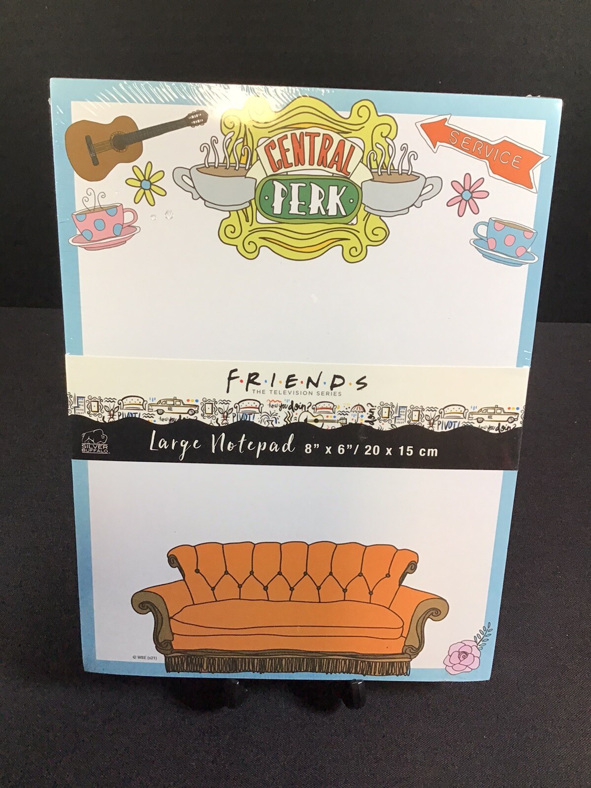 FRIENDS The Television Series Central Perk Large Notepad 8 x 6 150 Sheets NEW