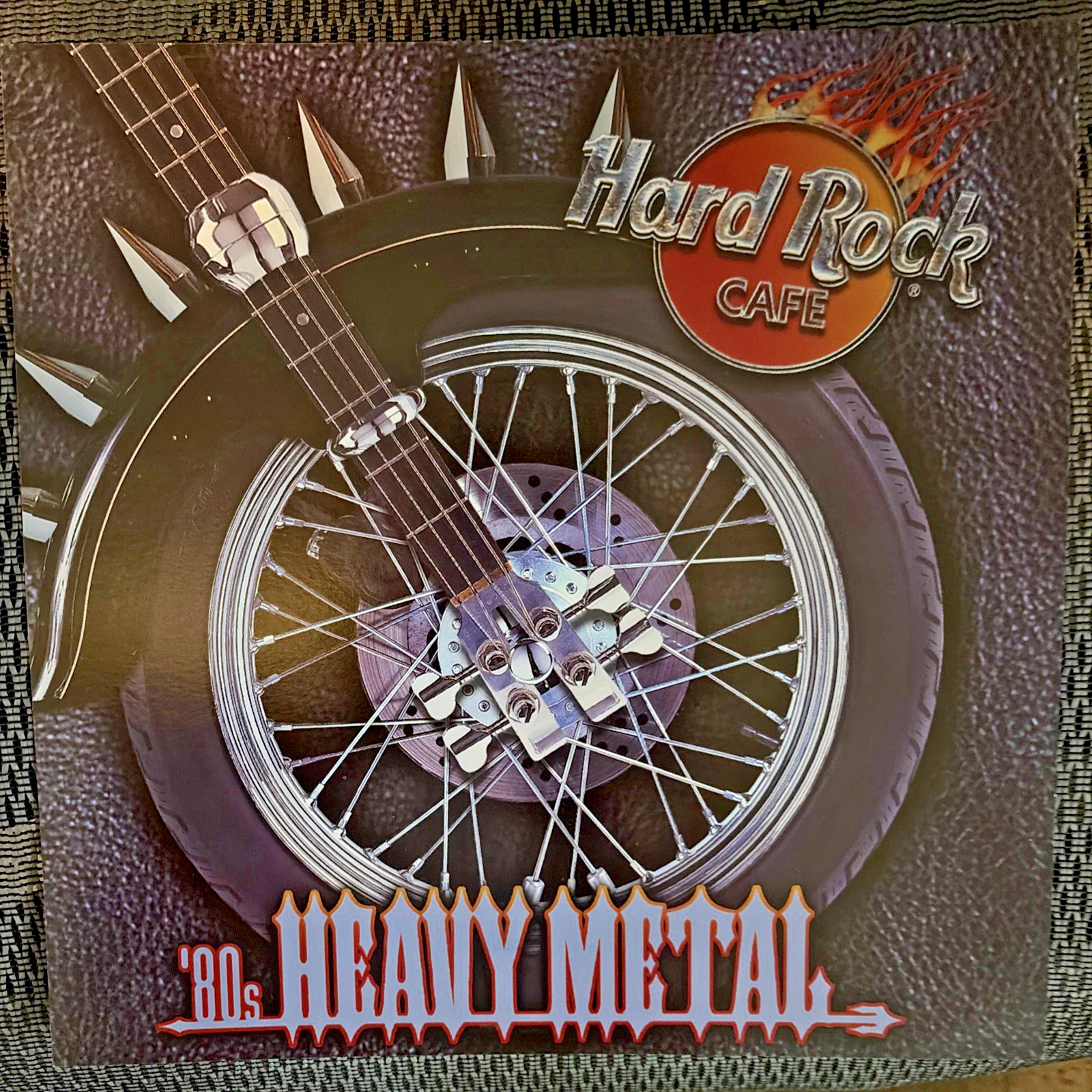 Hard Rock Cafe 80s Heavy Metal Rhino Records Promo Flat David Lee Roth Ratt