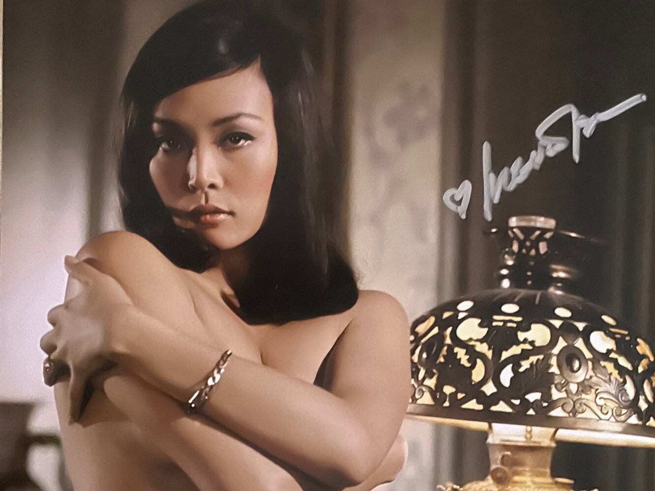 Irene Tsu How to Stuff a Wild Bikini Original signed 8X10 photo #42