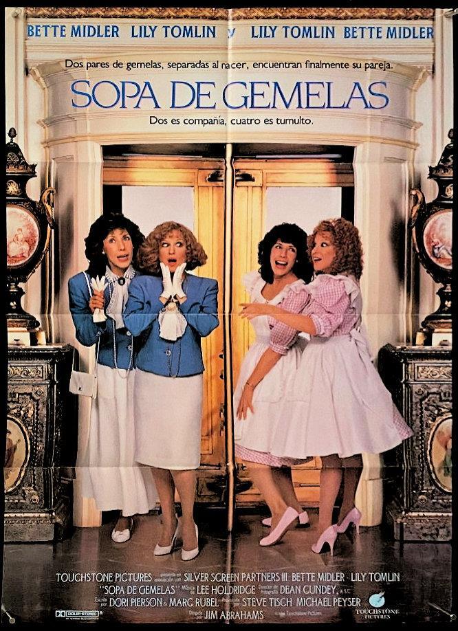 M351…..BIG BUSINESS Spanish movie poster ’88 Bette Midler,Lily Tomlin