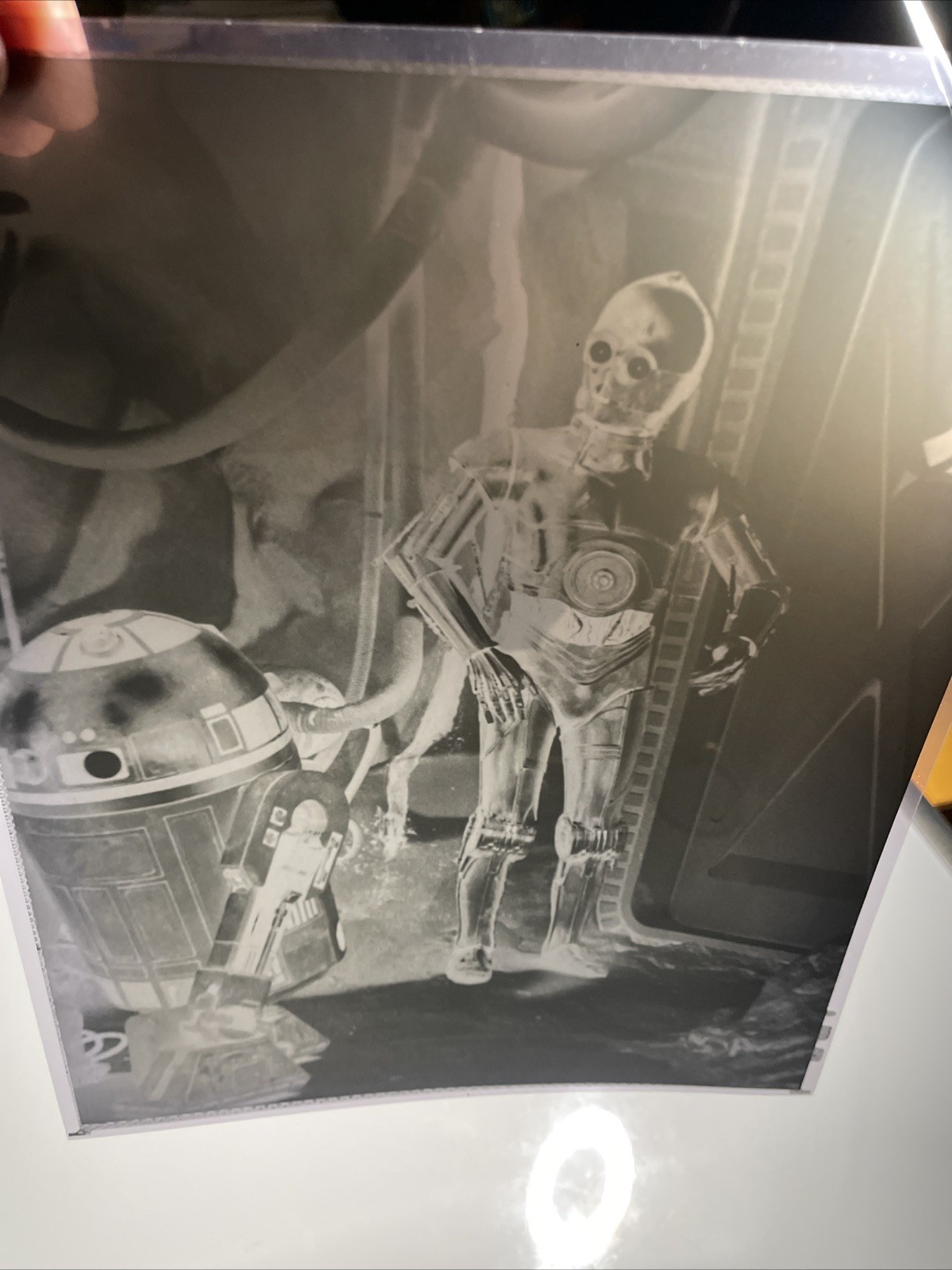 Star Wars Empire Strikes Back Behind The-Scenes Photograph picture Negatives MT