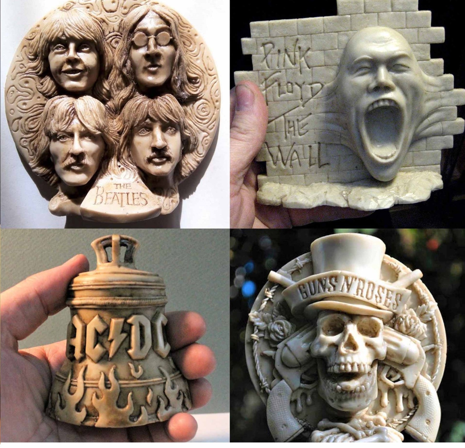 LEMMY BY MOTORHEAD BUST RESIN SCULPTURE HEAVY METAL MUSIC ROCK FIGURE Motörhead