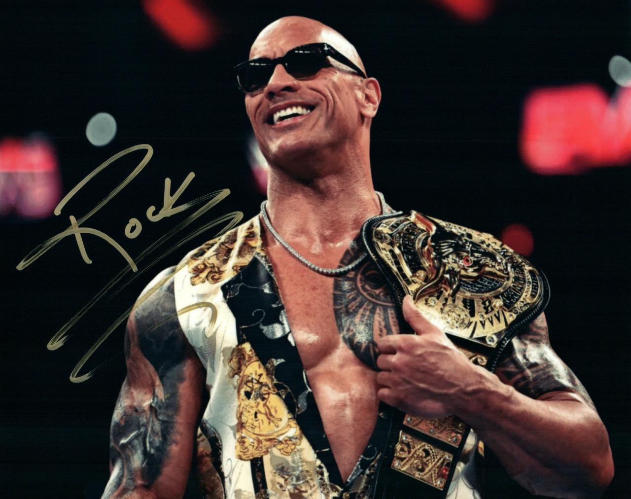 Dwayne Johnson signed 8×10 Photo Picture autographed Pic includes COA