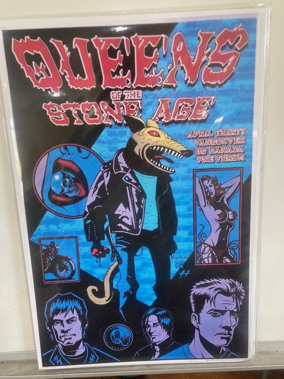 Queens of the Stone Age Concert Poster 12″x18″
