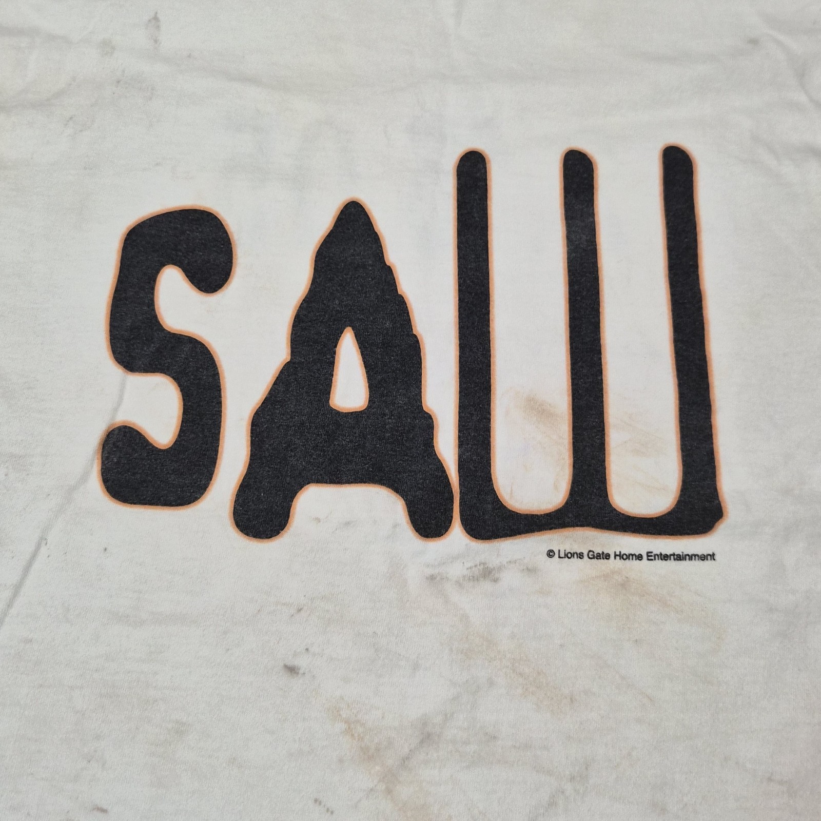 Vintage Saw Movie Promo Shirt