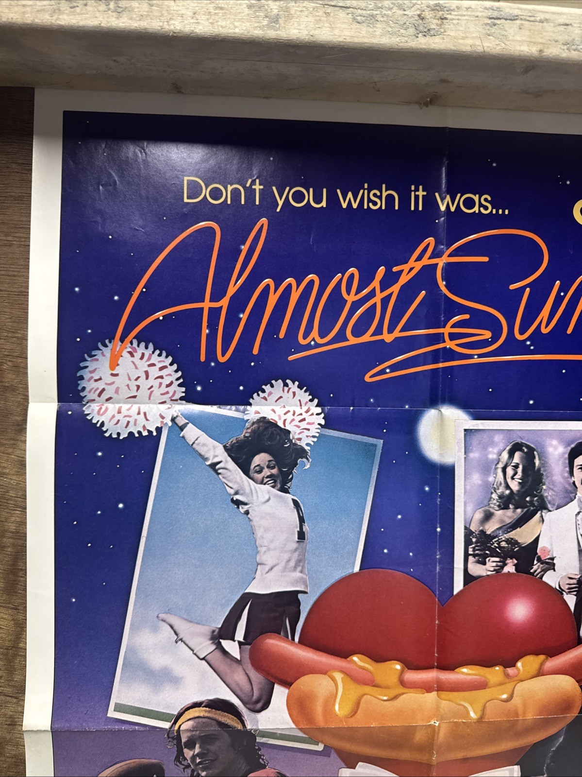 MOVIE POSTER ~ Almost Summer 1978 One Sheet “C” 27×41″ Bruno Kirby Lee Purcell ~