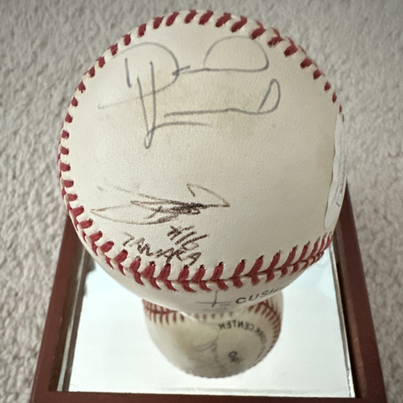Rawlings Major League 2 Cast Signed Baseball Charlie Sheen Beranger Haysbert JSA