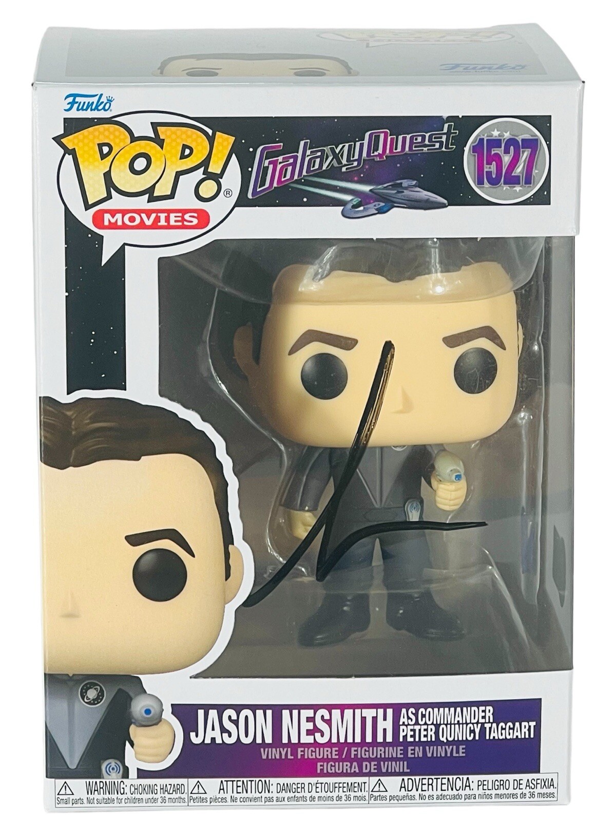 Tim Allen Signed Autograph Jason Nesmith Funko Pop Galaxy Quest 1527 Beckett COA
