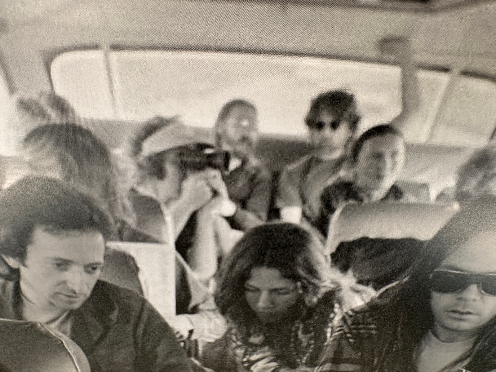 Neil Young Eagles Cameron Crowe Bus 1974 Joel Bernstein Fine Art Print 18 X 24′