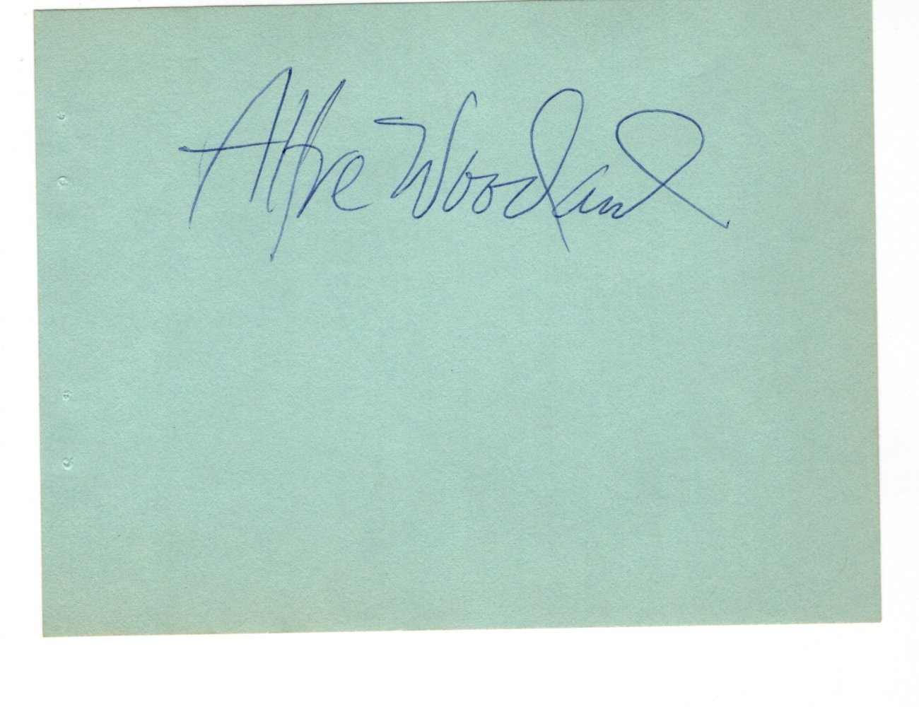 Alfre Woodard – Signed Autograph Book Page – Star Trek – 12 Years a Slave