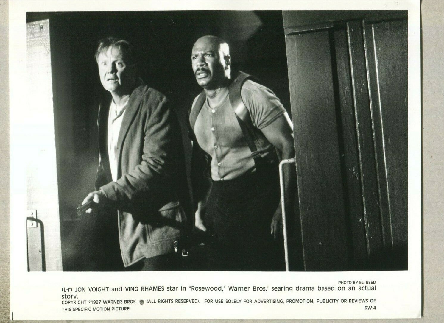 Rosewood: Jon Voight, Ving Rhames Movie 1997 Press Photo MBX21